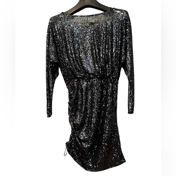 Free people Giselle Sequins minidress Black Size M - Picture 4 of 9